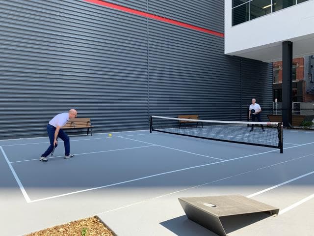 EMC Park Downtown pickleball courts