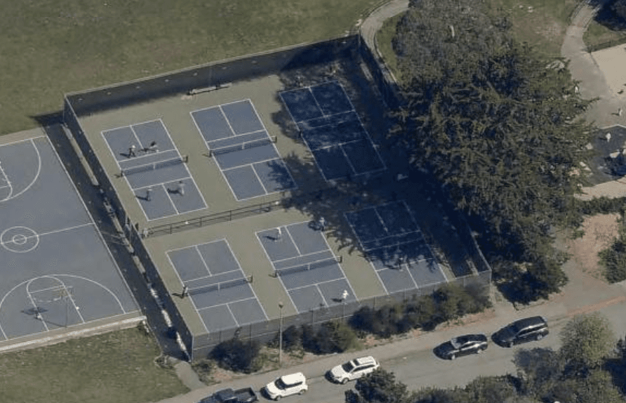 Louis Sutter Playground pickleball courts