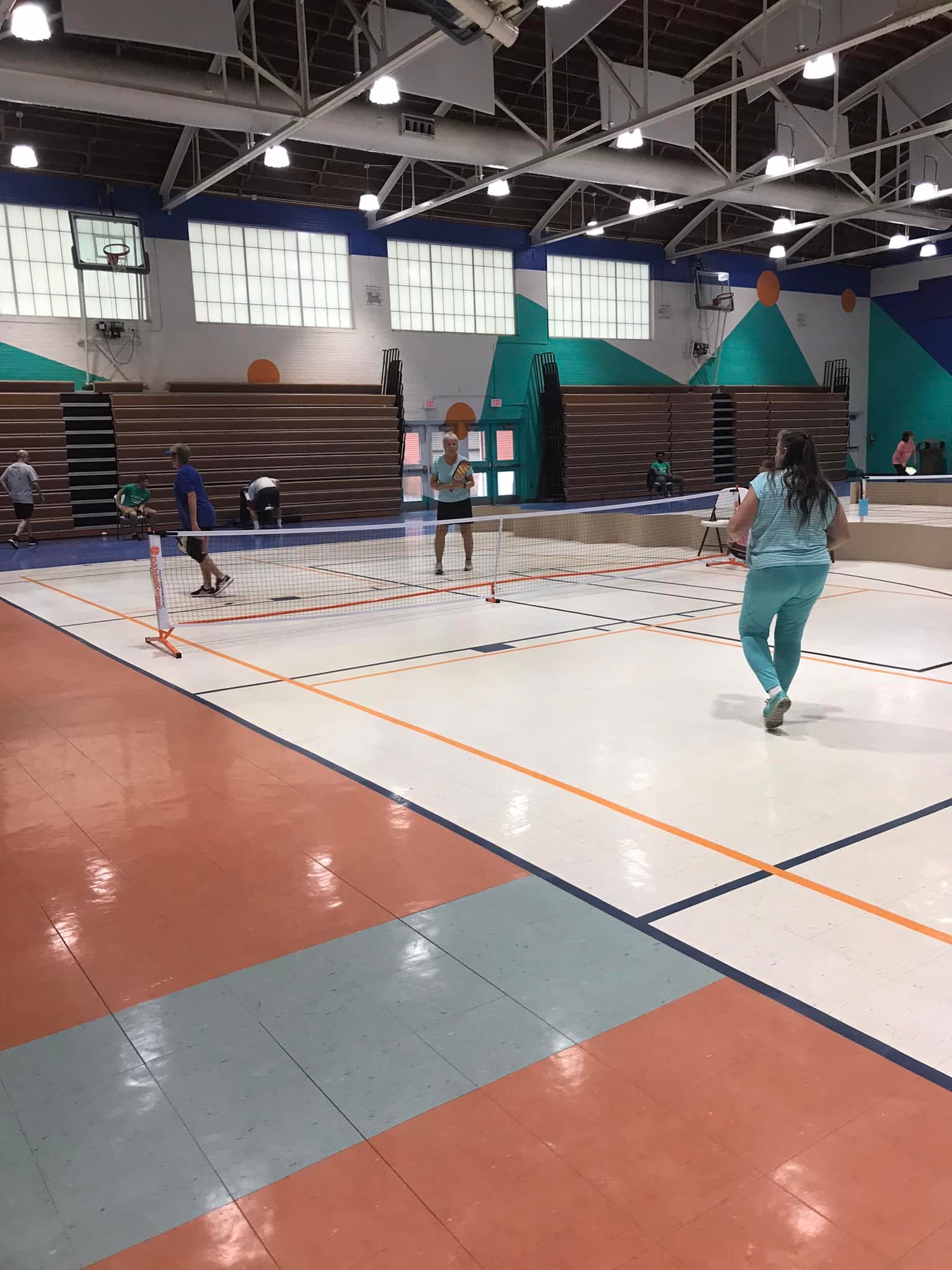 Shelby City Park Gymnasium pickleball courts