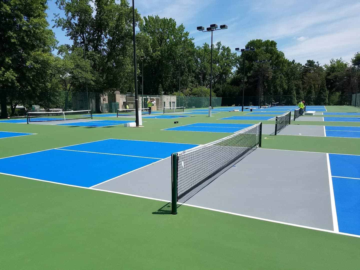 Tower Grove Park pickleball courts