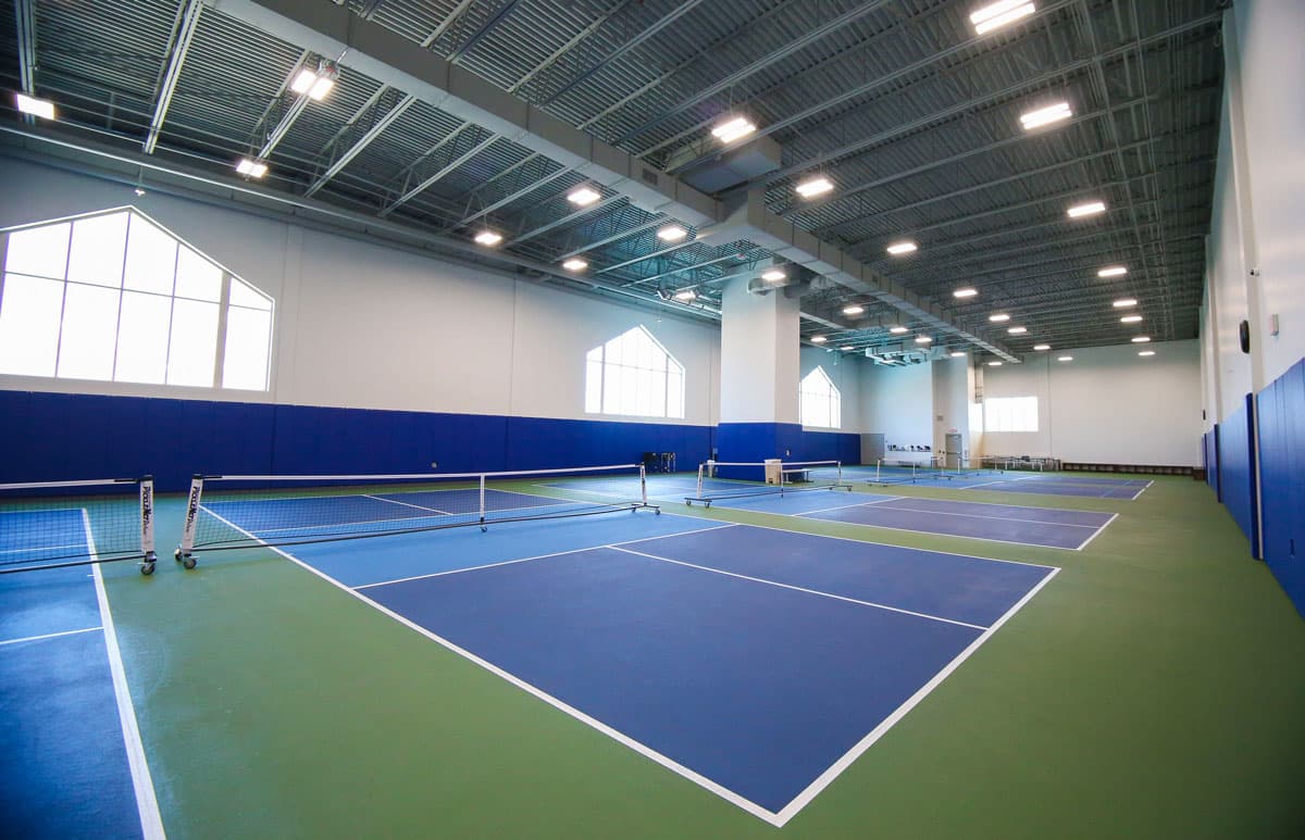 Sky fitness pickleball courts