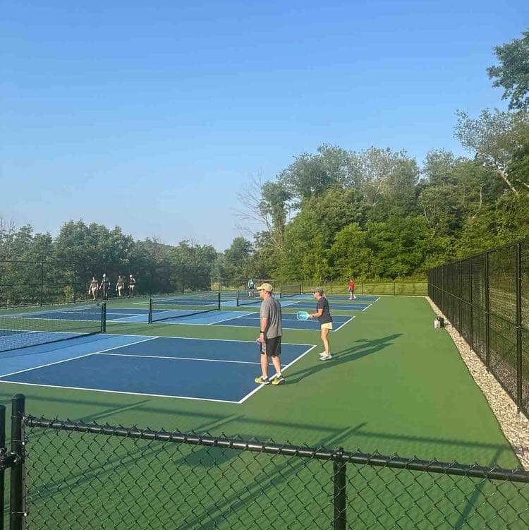 Polk Valley Park pickleball courts