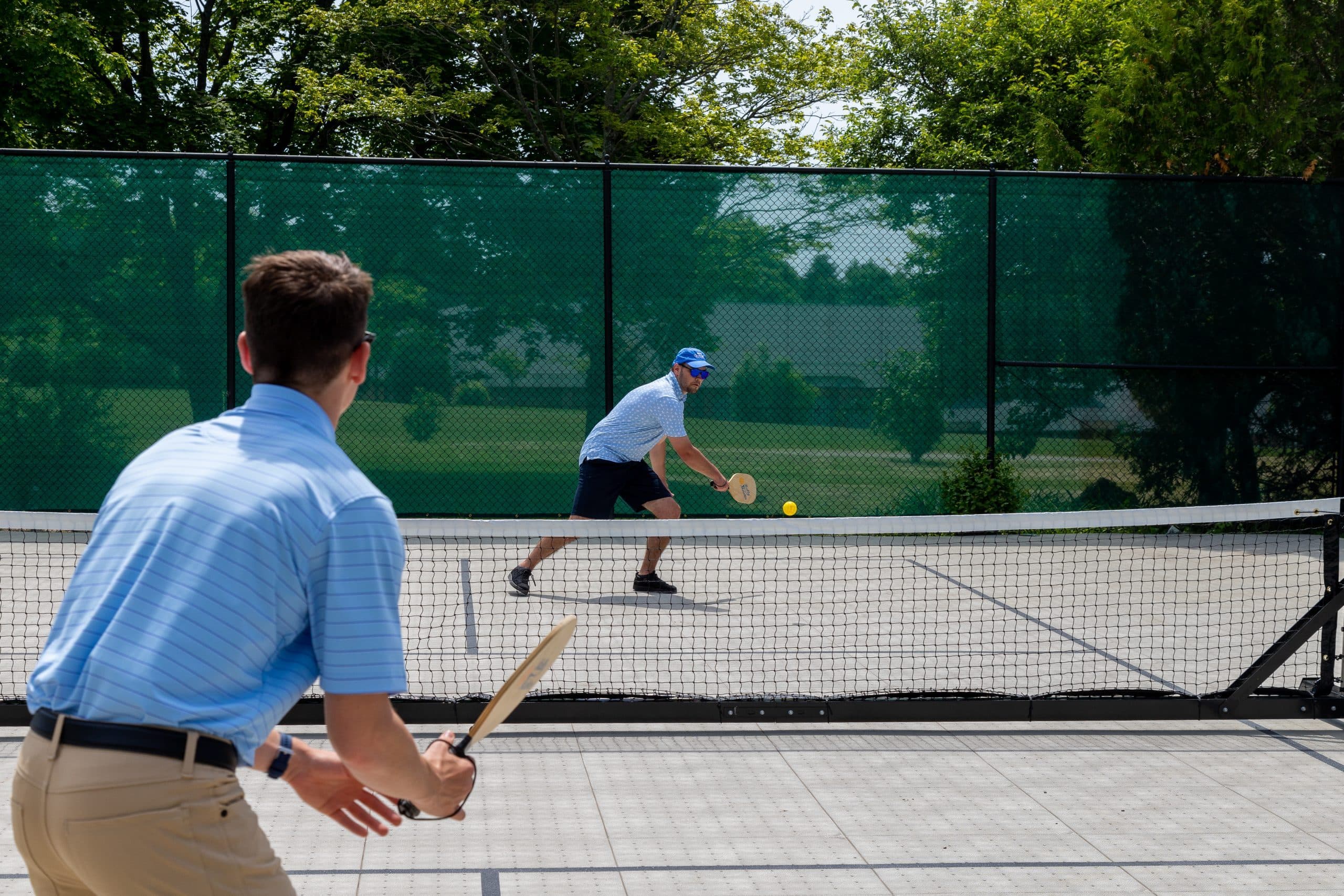 Mackinac Island Michigan pickleball courts