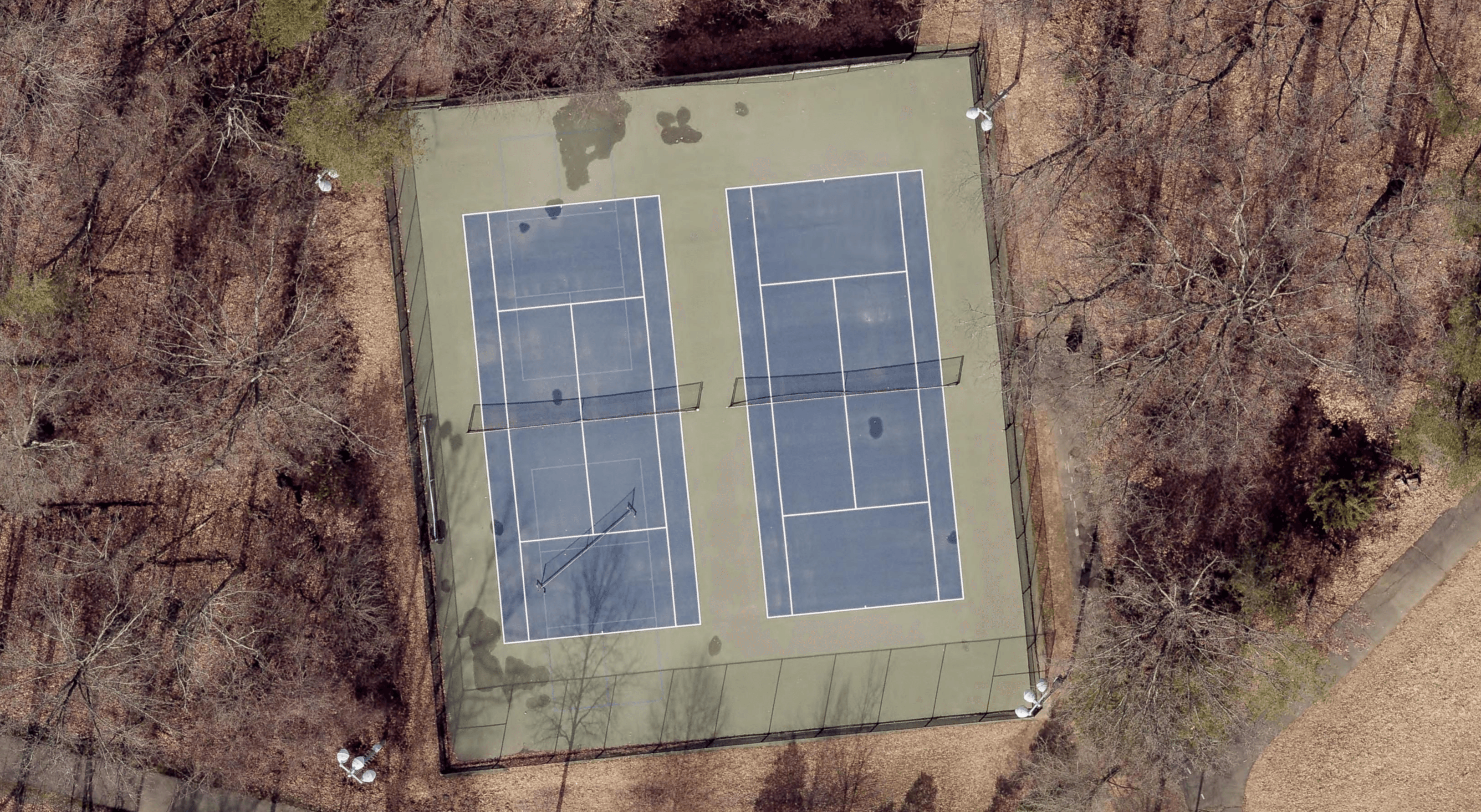 Stratton Woods Park pickleball courts