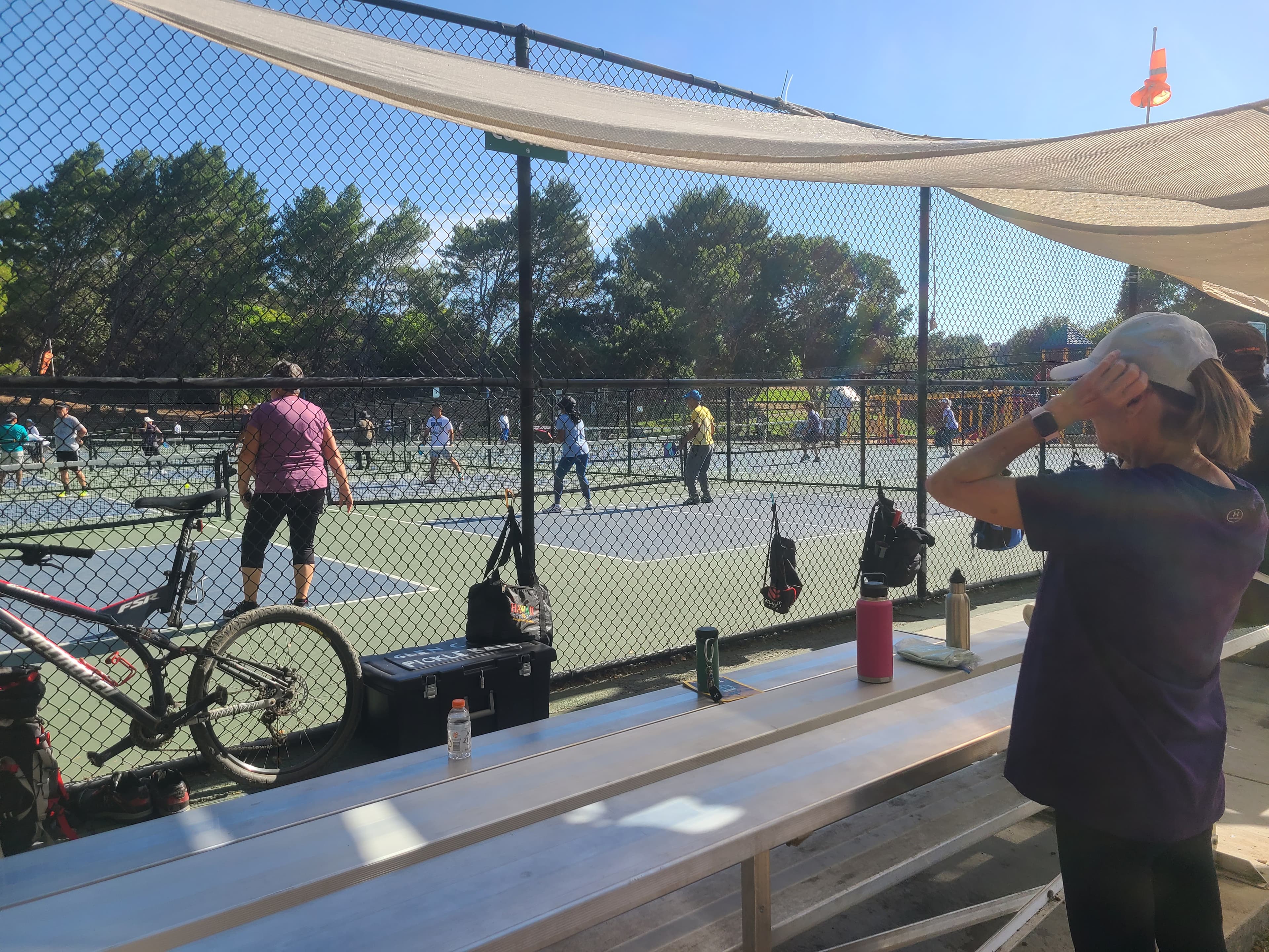Glen Cove Park pickleball courts