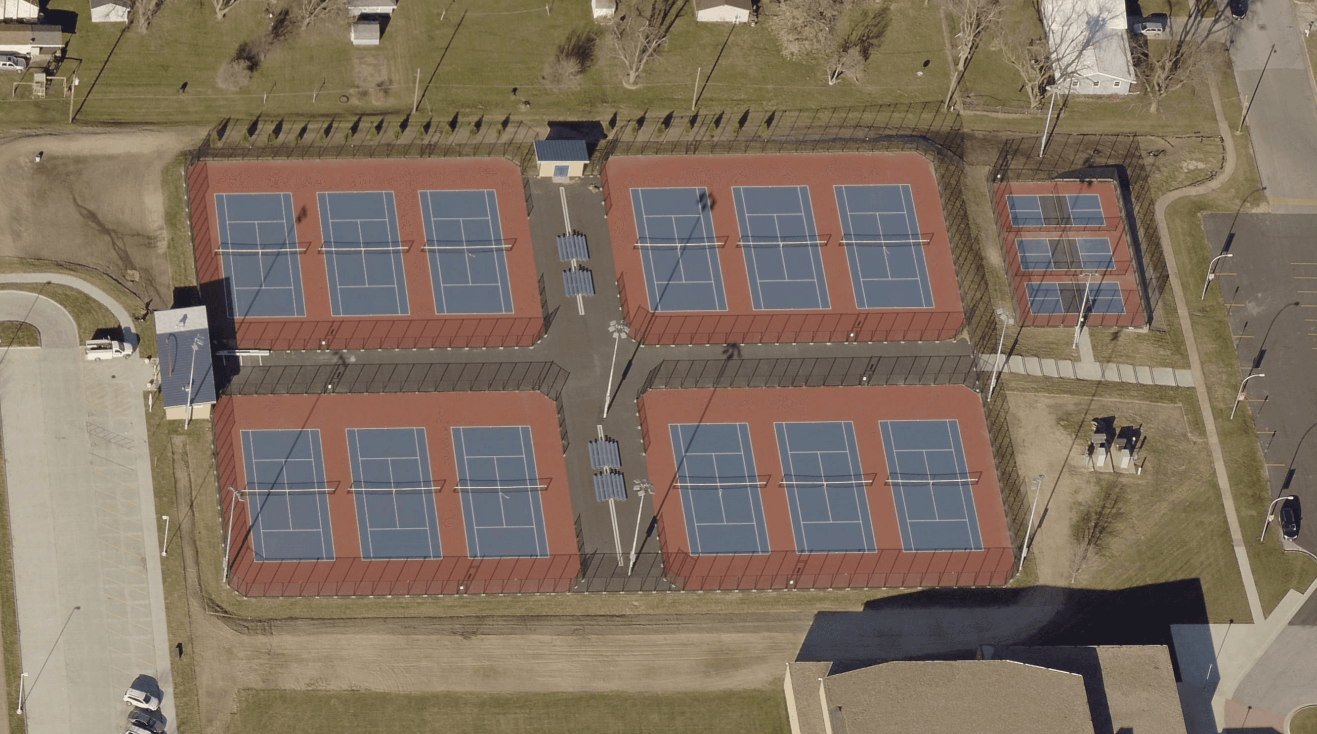 Marshalltown High School pickleball courts