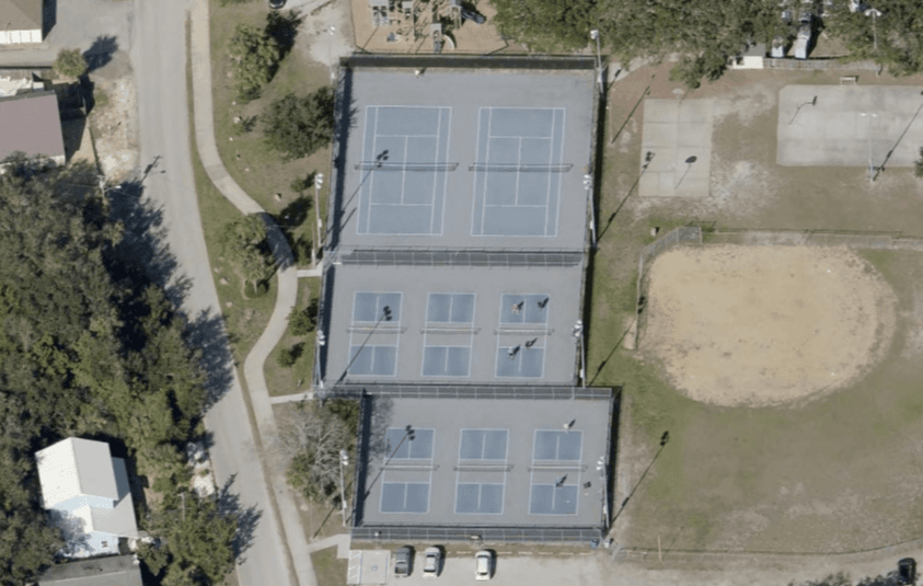 Dale Williams Courts pickleball courts