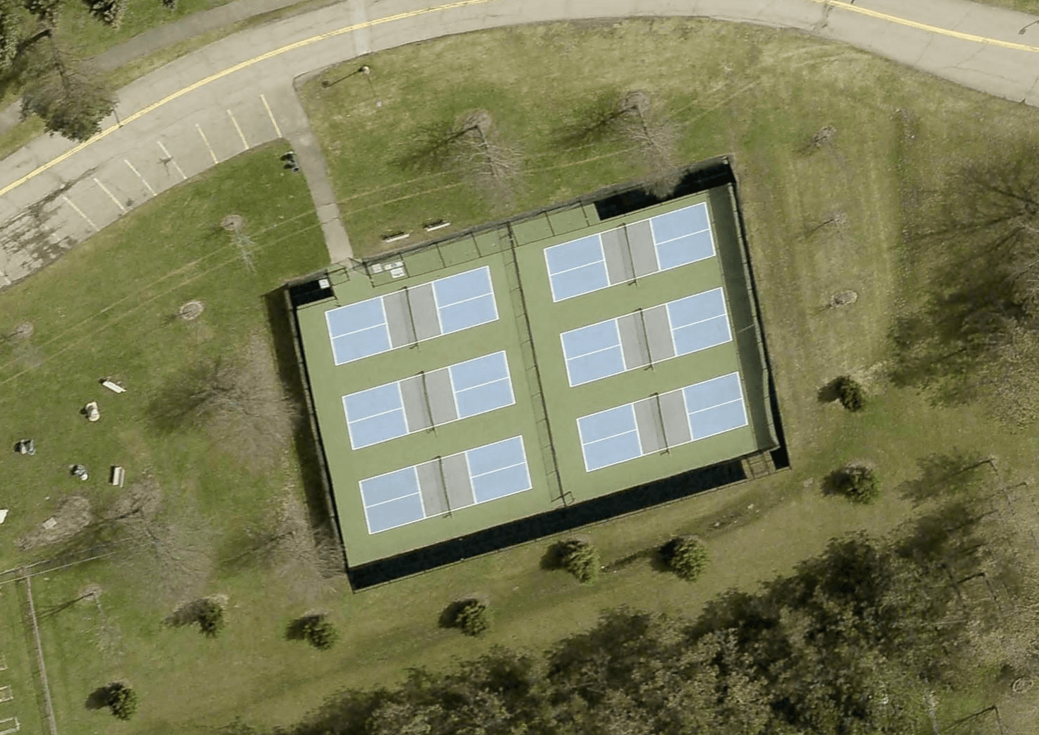 Glen Meadow Park pickleball courts