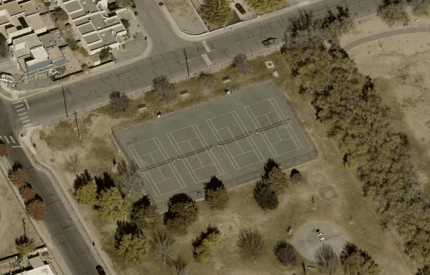 Alamosa Park pickleball courts