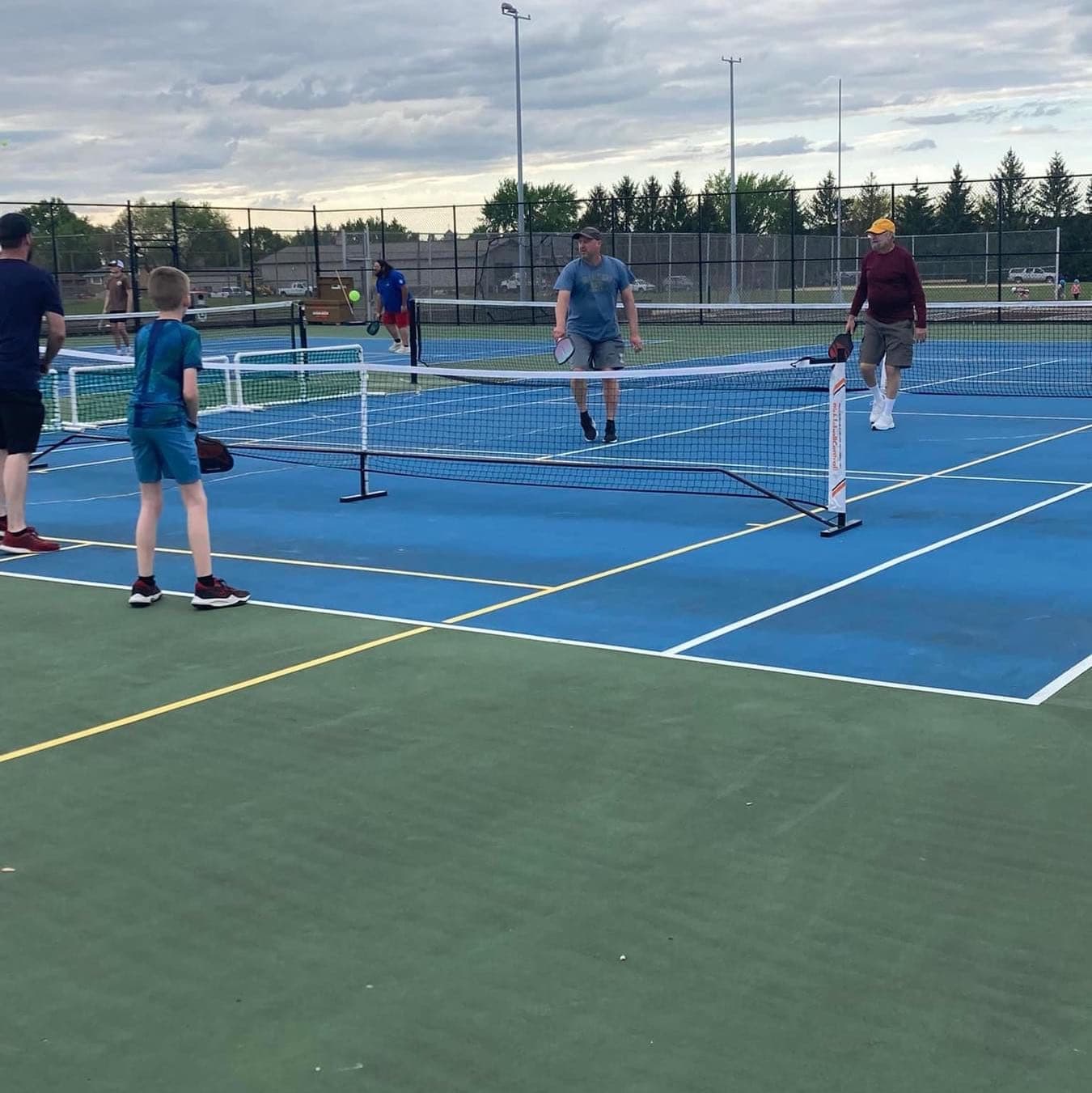 Helms Park and Athletic Complex pickleball courts