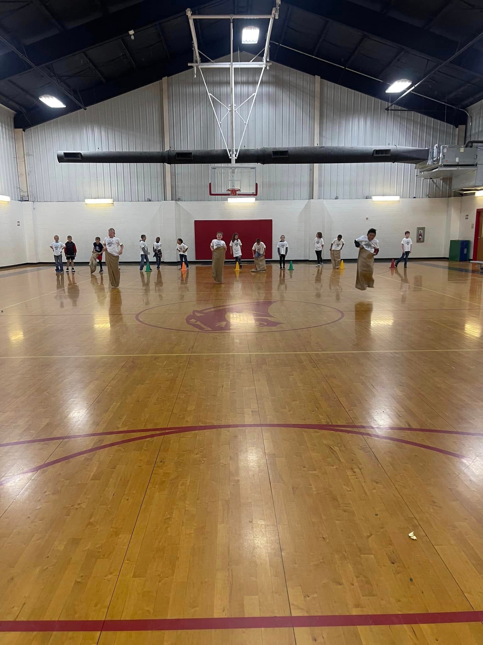 Burton Elementary School pickleball courts