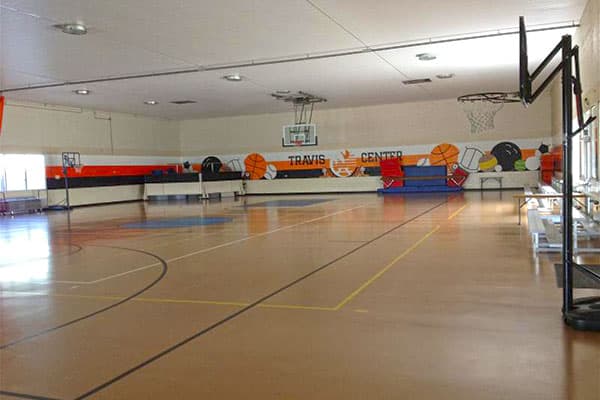 Travis Community Center pickleball courts