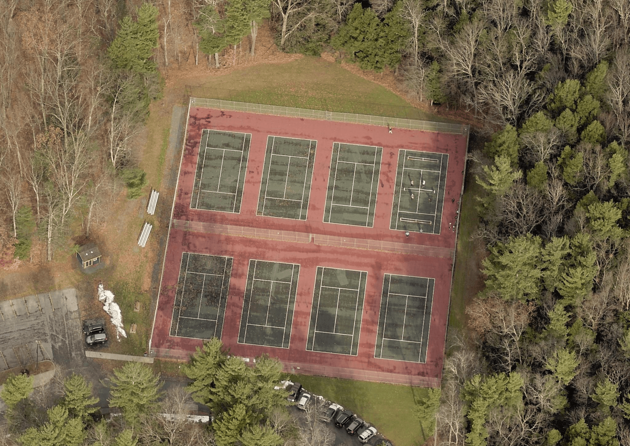 Averill Park H.S. Tennis Courts pickleball courts