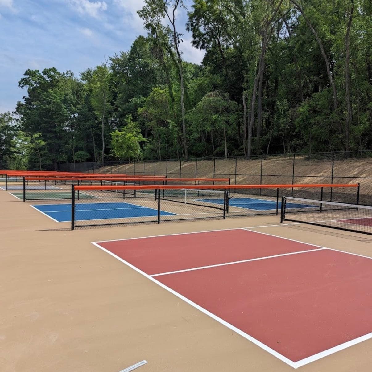 Millennium Park pickleball courts