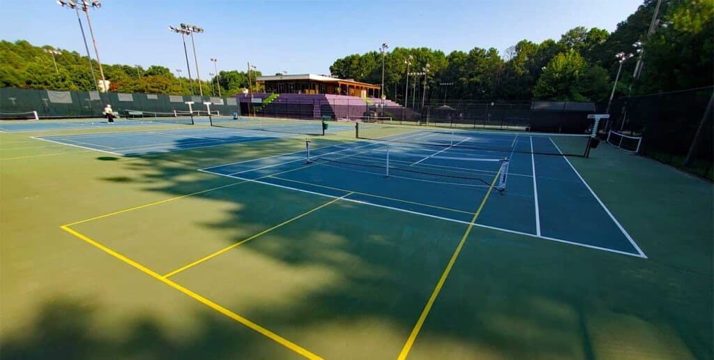 DeKalb Tennis and Pickleball Center pickleball courts