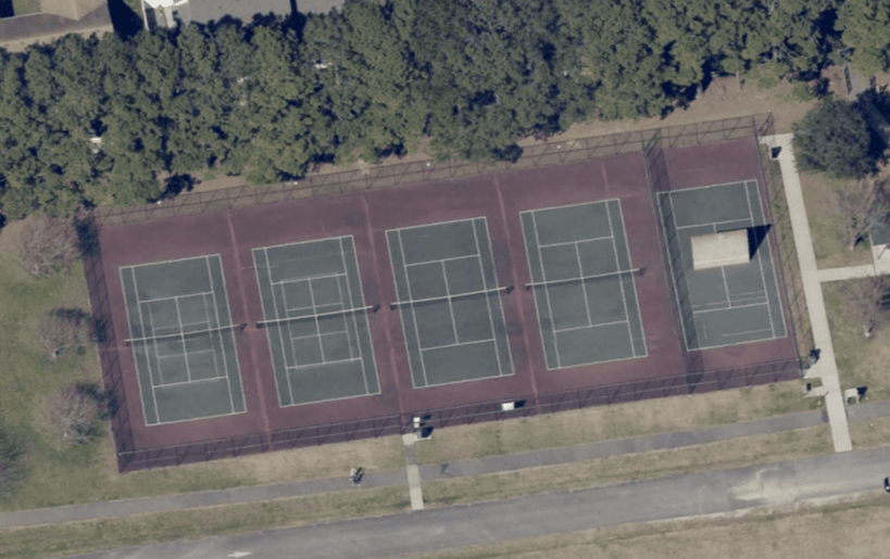 Red Wing Park pickleball courts