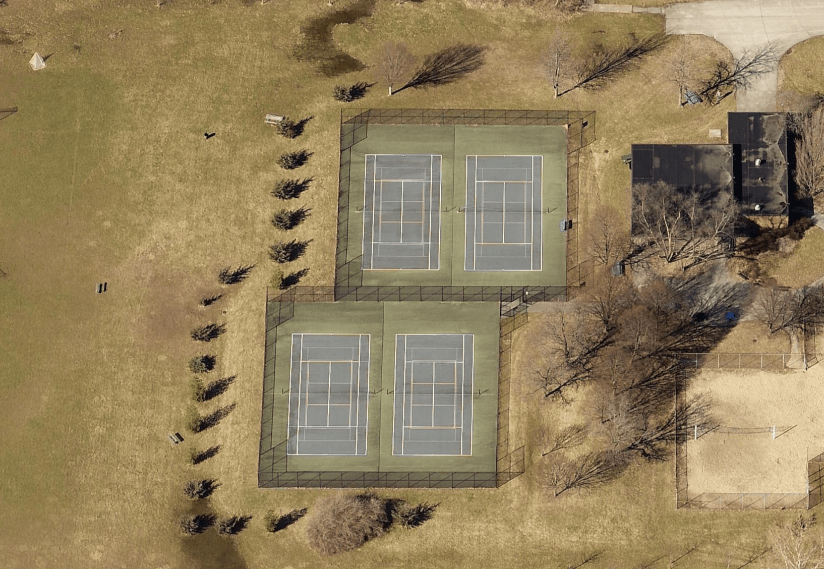 Sahm Park pickleball courts