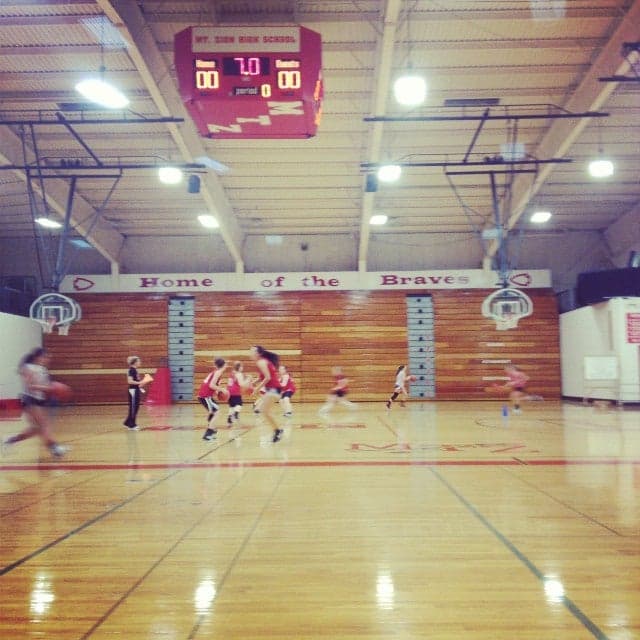 Mount Zion High School pickleball courts