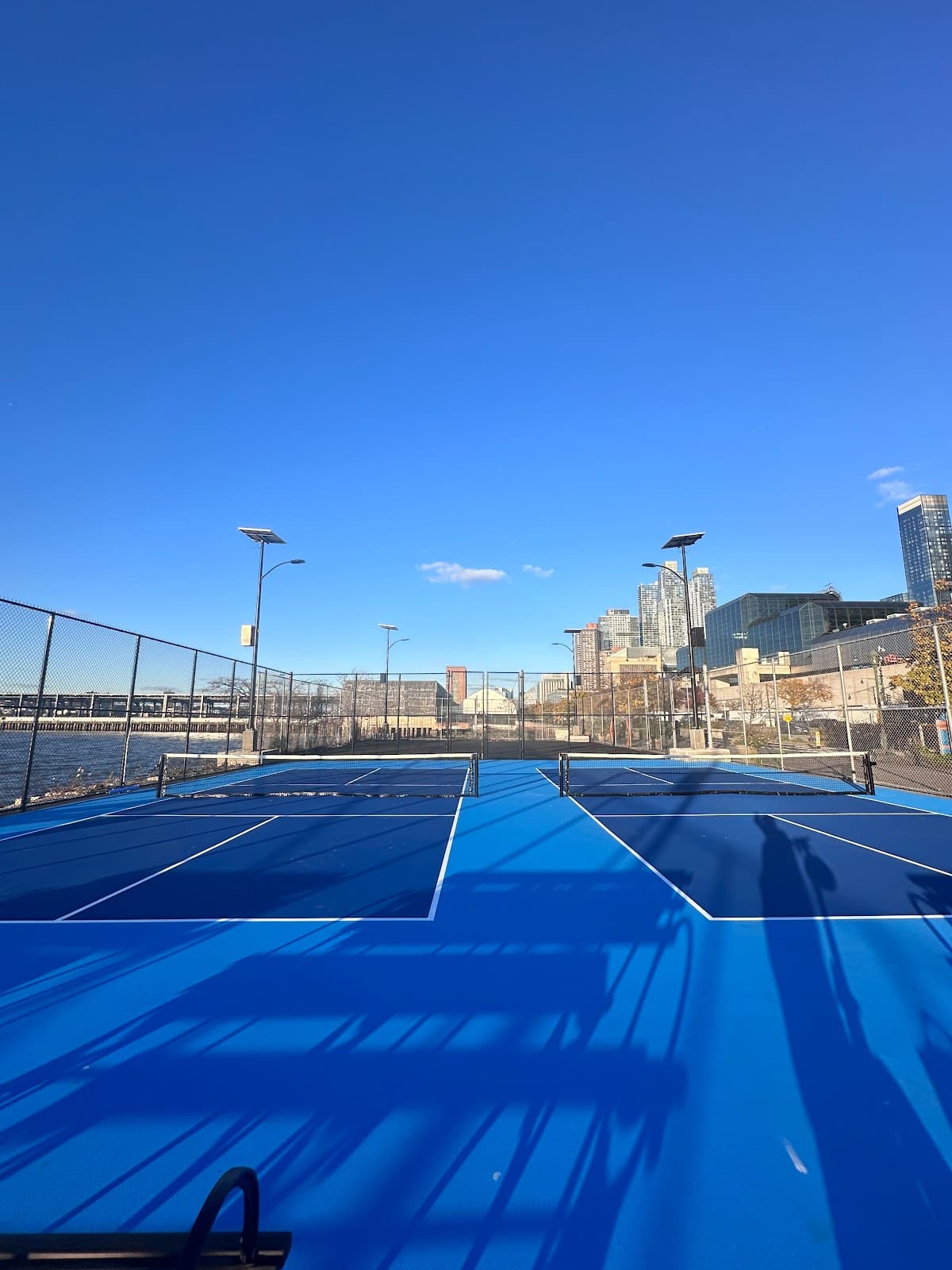 Hudson River Park Interim Pickleball Courts pickleball courts