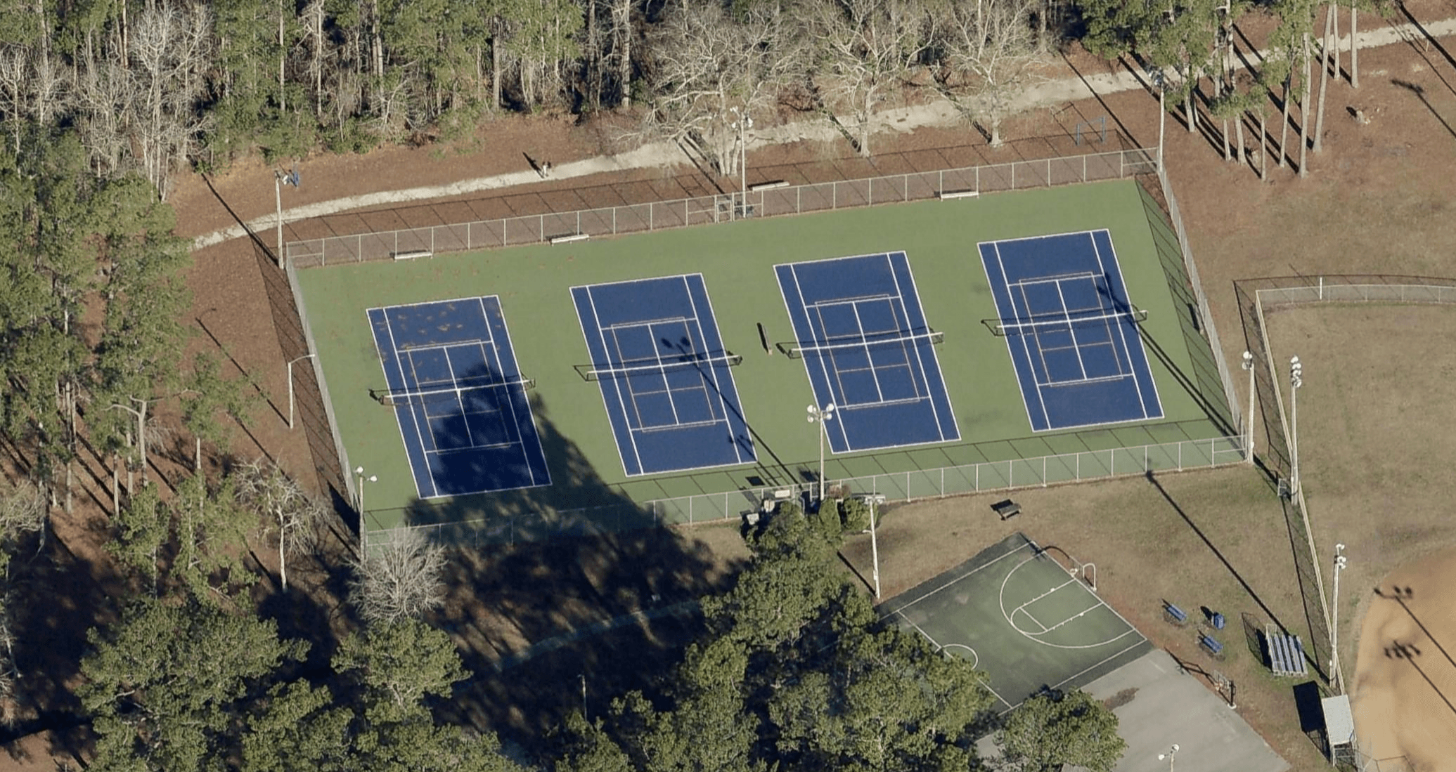 Onslow County Recreation Park pickleball courts