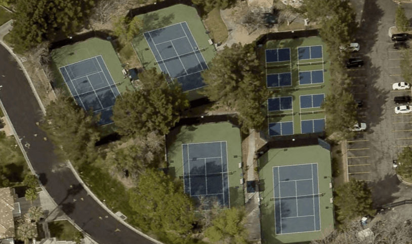 Canyon Gate Country Club pickleball courts