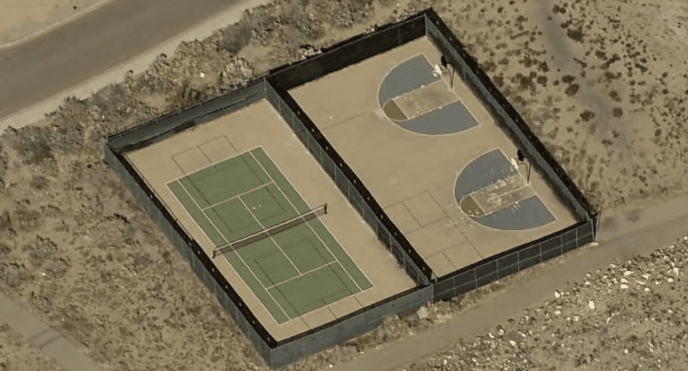 Paradise Hills Community Center pickleball courts
