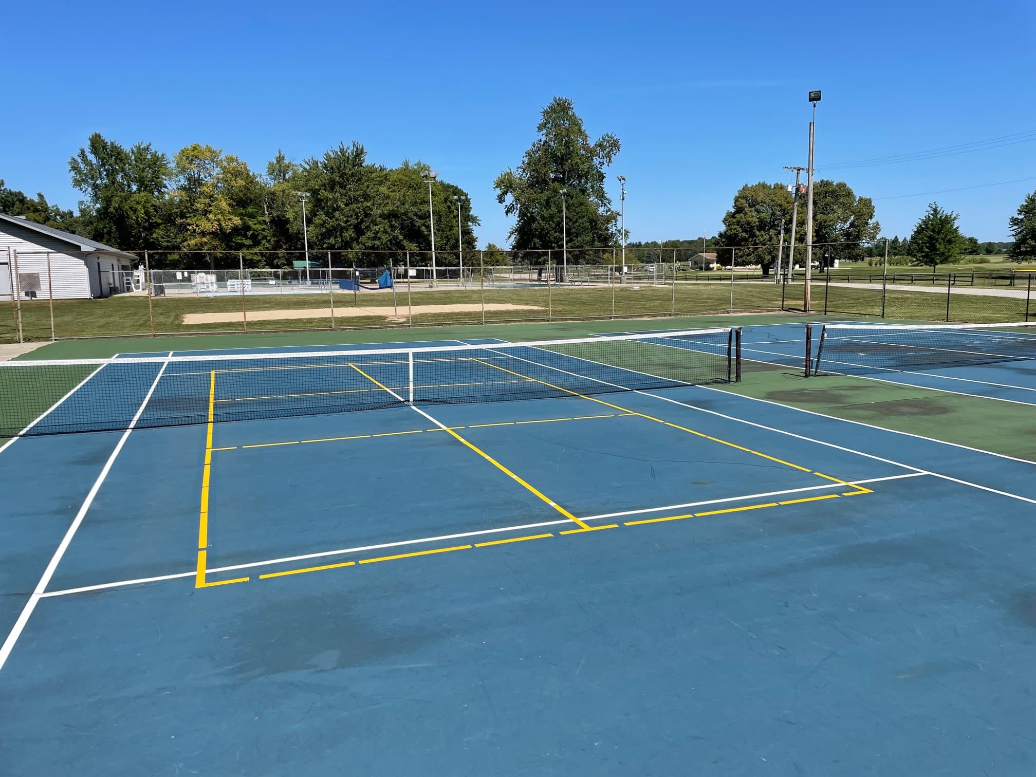 Stauffer Park pickleball courts