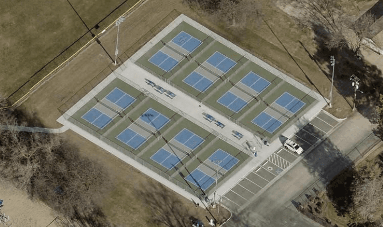 Luby Park pickleball courts