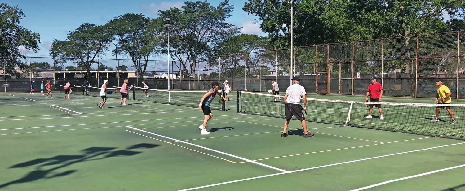 Merrick Town Park pickleball courts