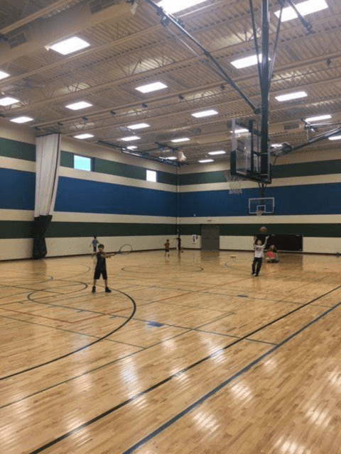 Jackson Area Community Center pickleball courts
