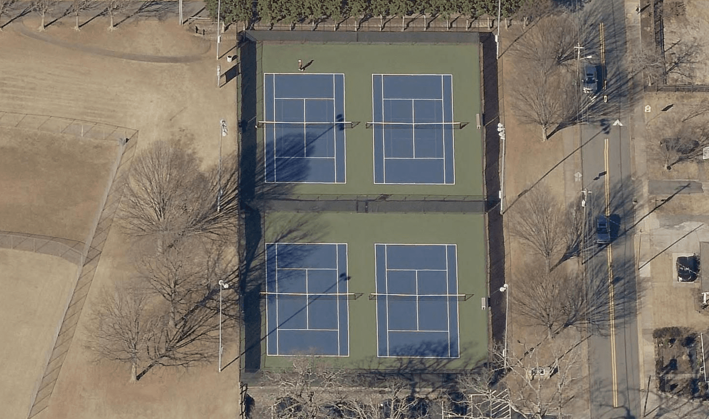 Lewis Park pickleball courts