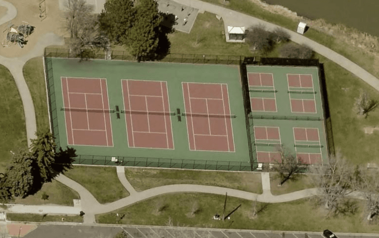 Huston Lake Park pickleball courts