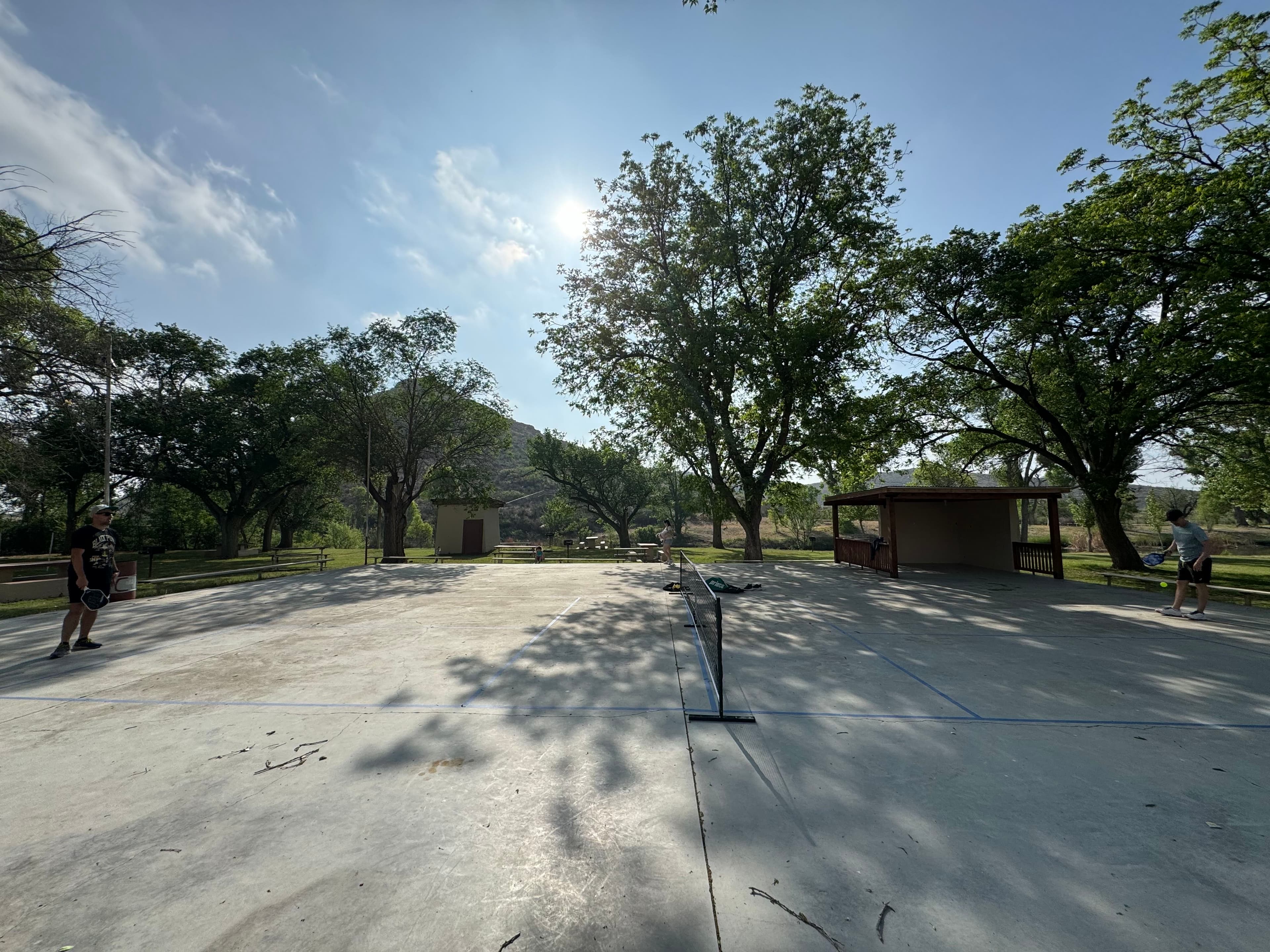Fort Pena Colorado Park pickleball courts