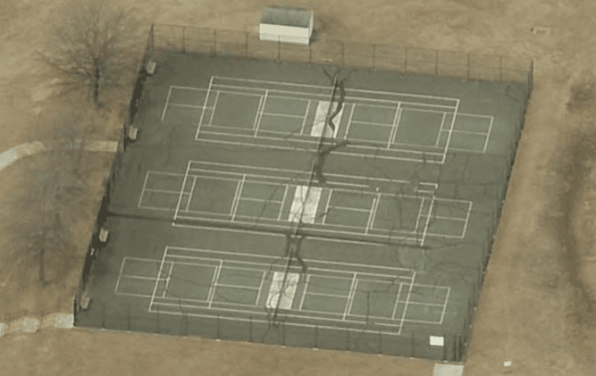 Fauquier County-Auburn Middle School pickleball courts
