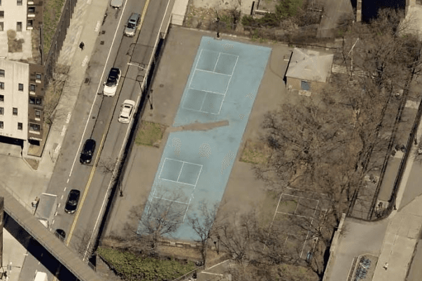 Squibb Park pickleball courts