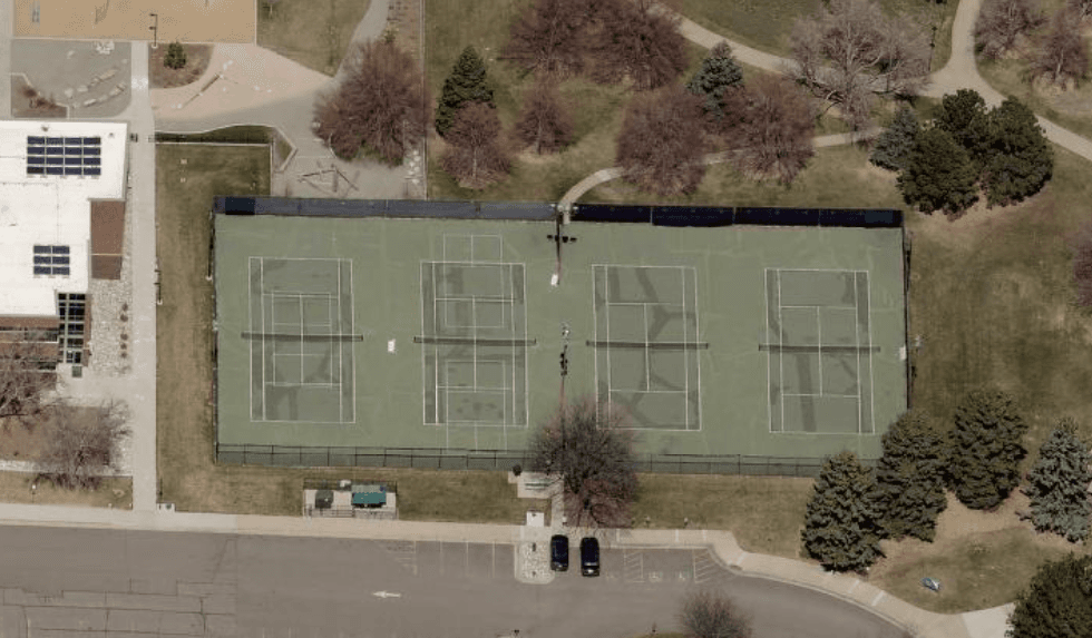 Sheridan Recreation Center pickleball courts