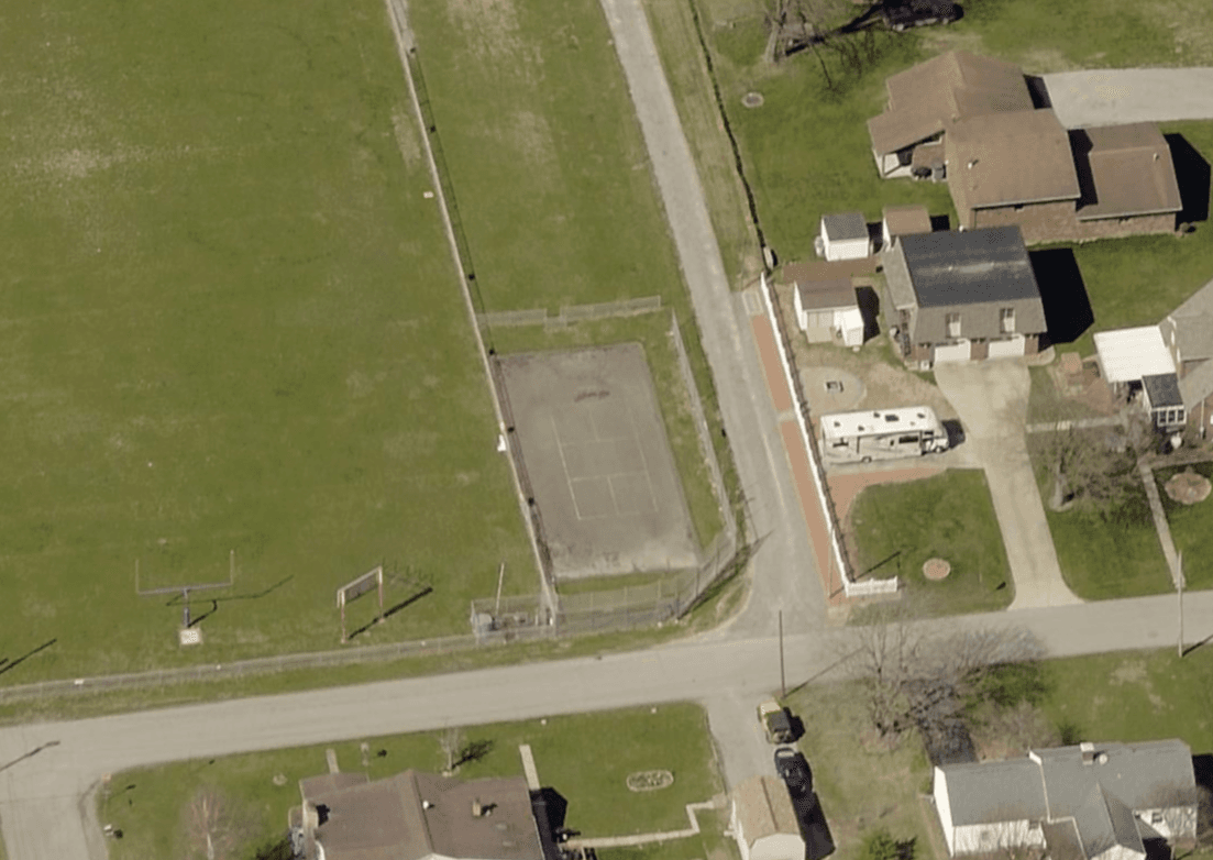 West Kittanning Fire Hall/playground pickleball courts