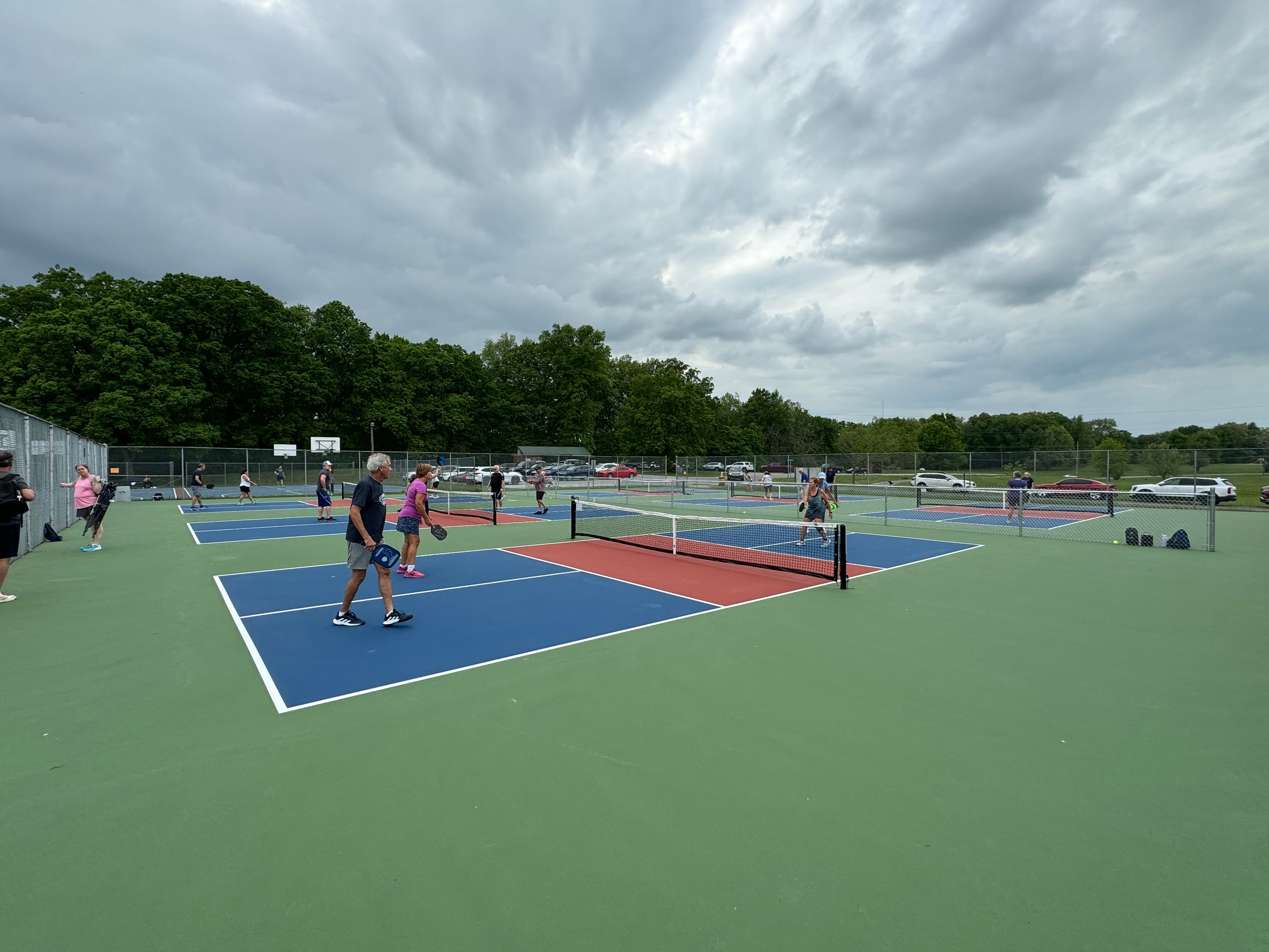 Sam Peden Community Park pickleball courts