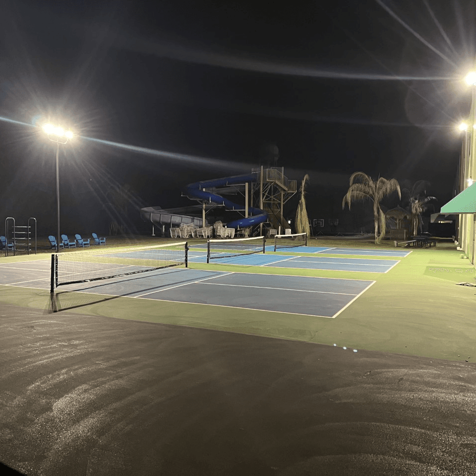 The Arena Club pickleball courts