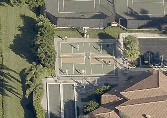 Valencia Palms pickleball courts
