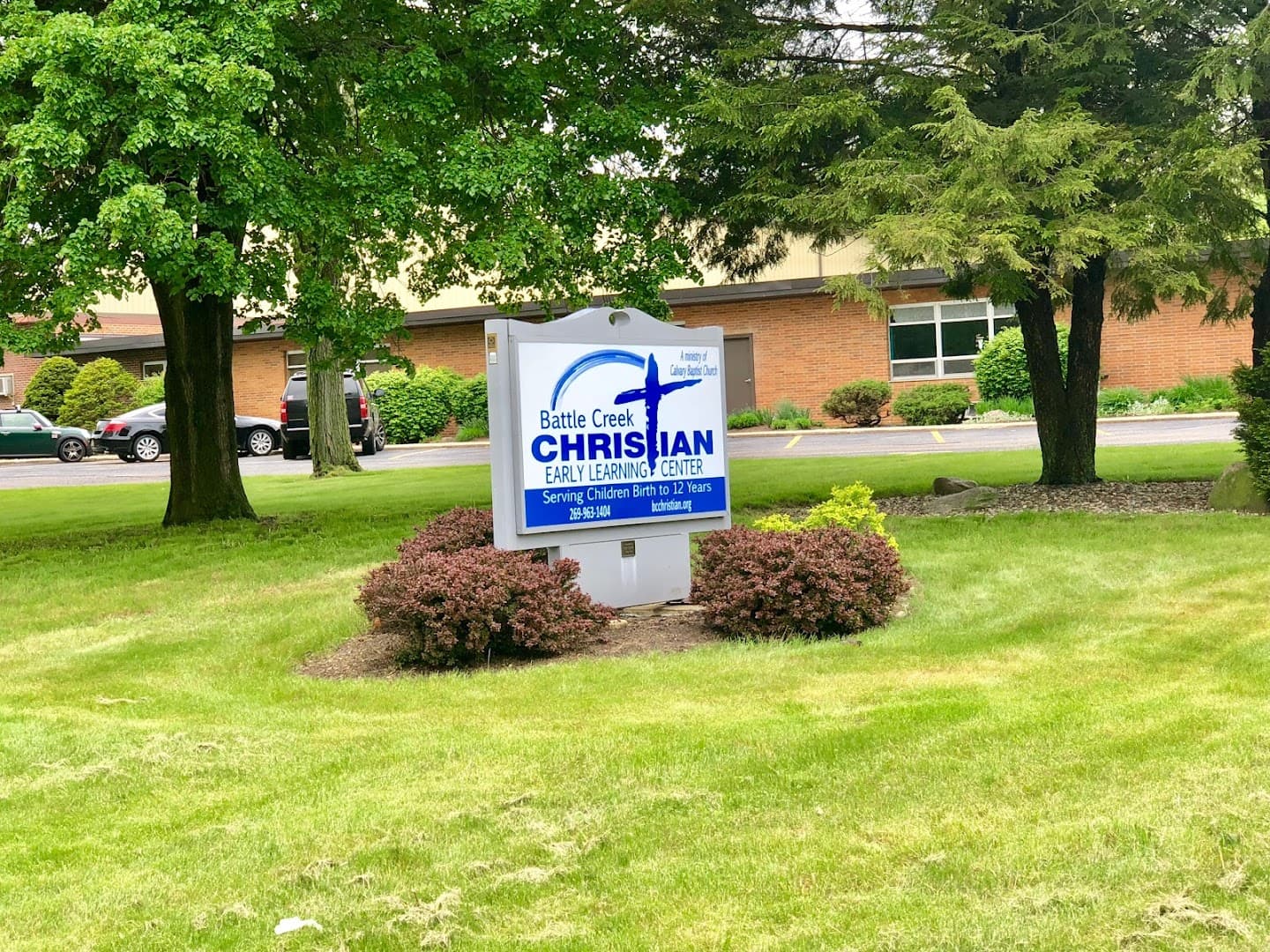 Battle Creek Christian Early Learning Center pickleball courts
