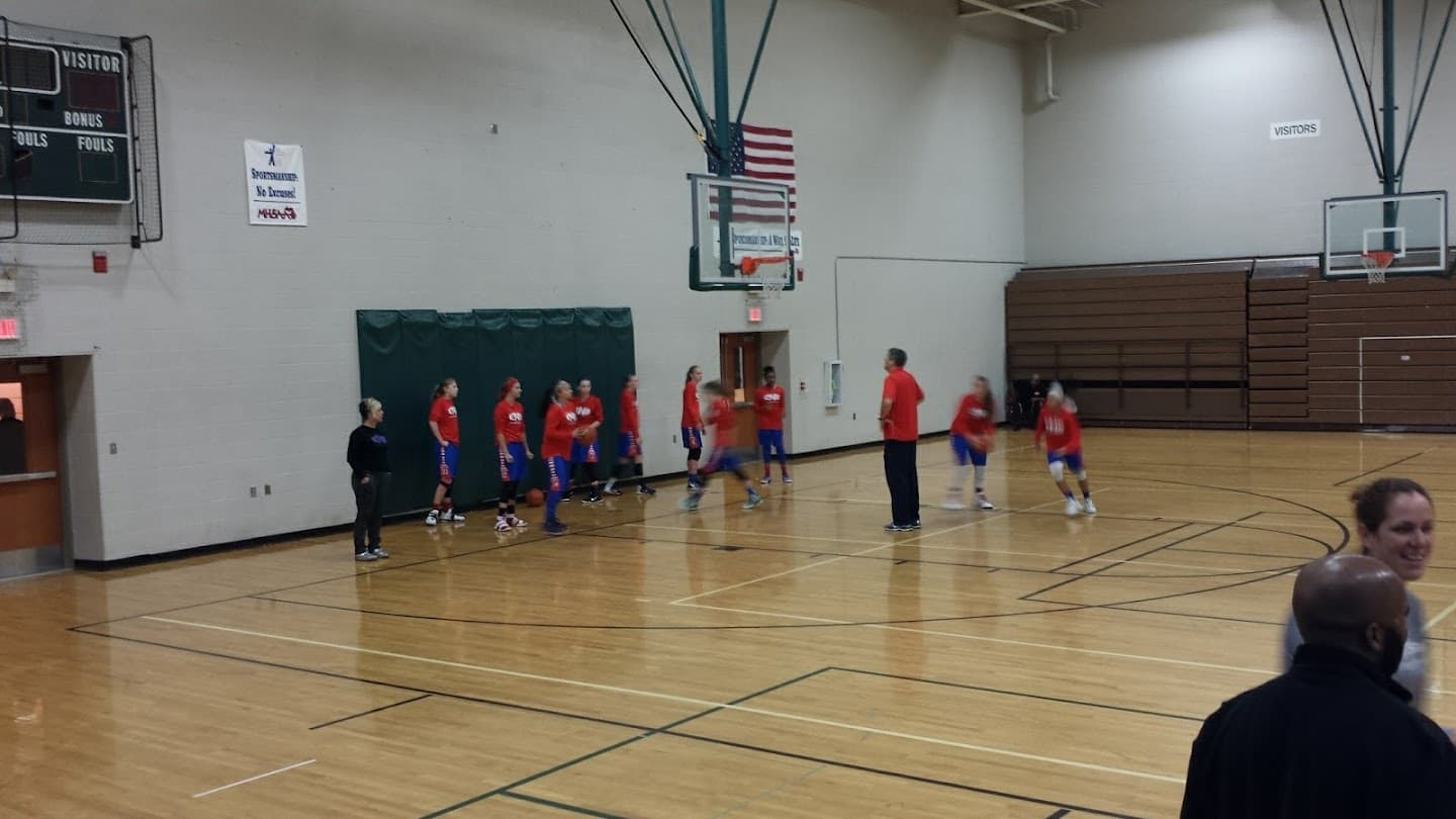 Williamston High School Fitness Center pickleball courts