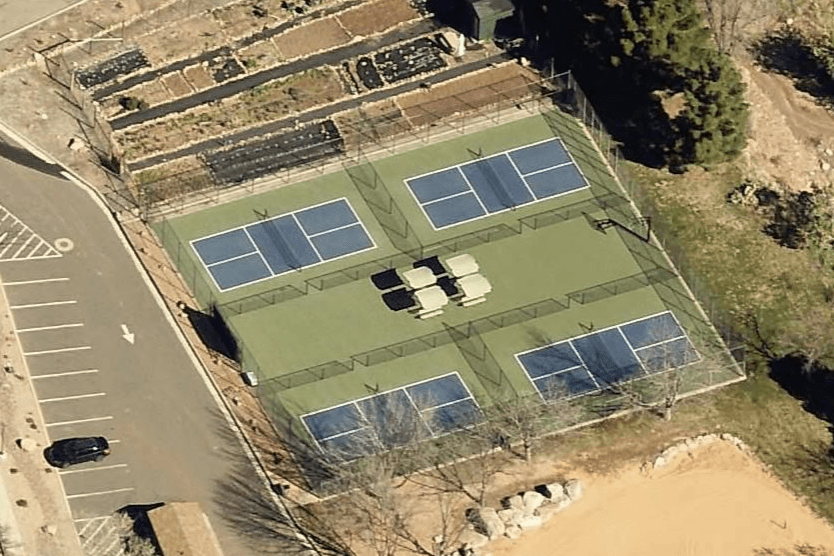 Springdale Town Park pickleball courts