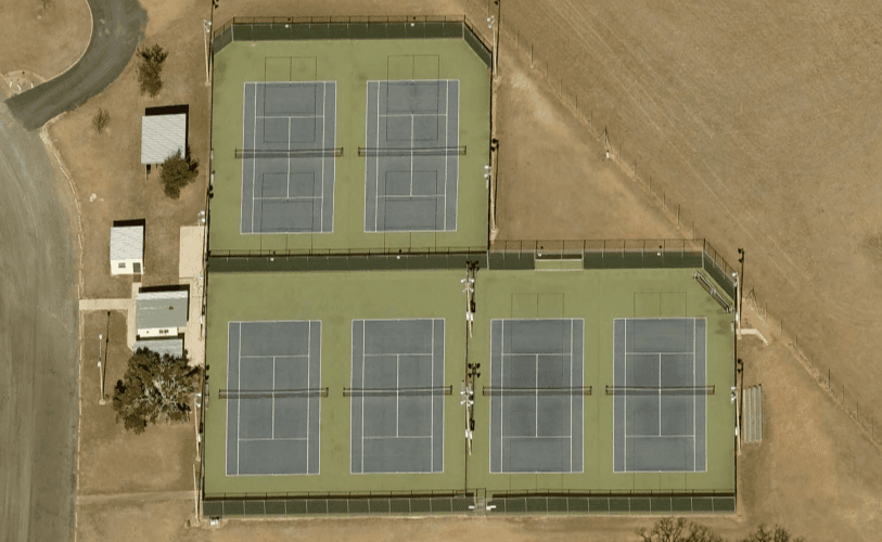 Lady Bird Municipal Park pickleball courts