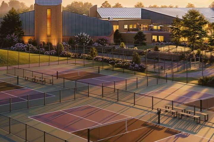 Lifetime pickleball courts
