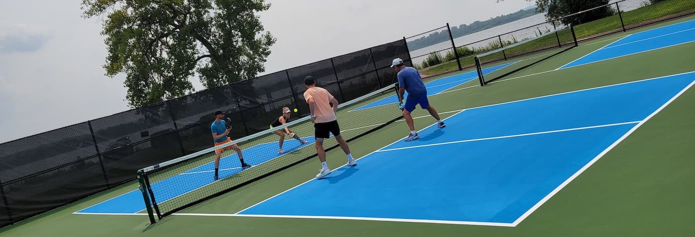 Upper Onondaga Park pickleball courts