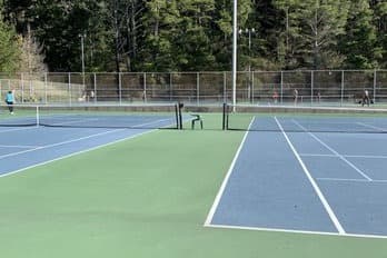 Terra Nova High School pickleball courts