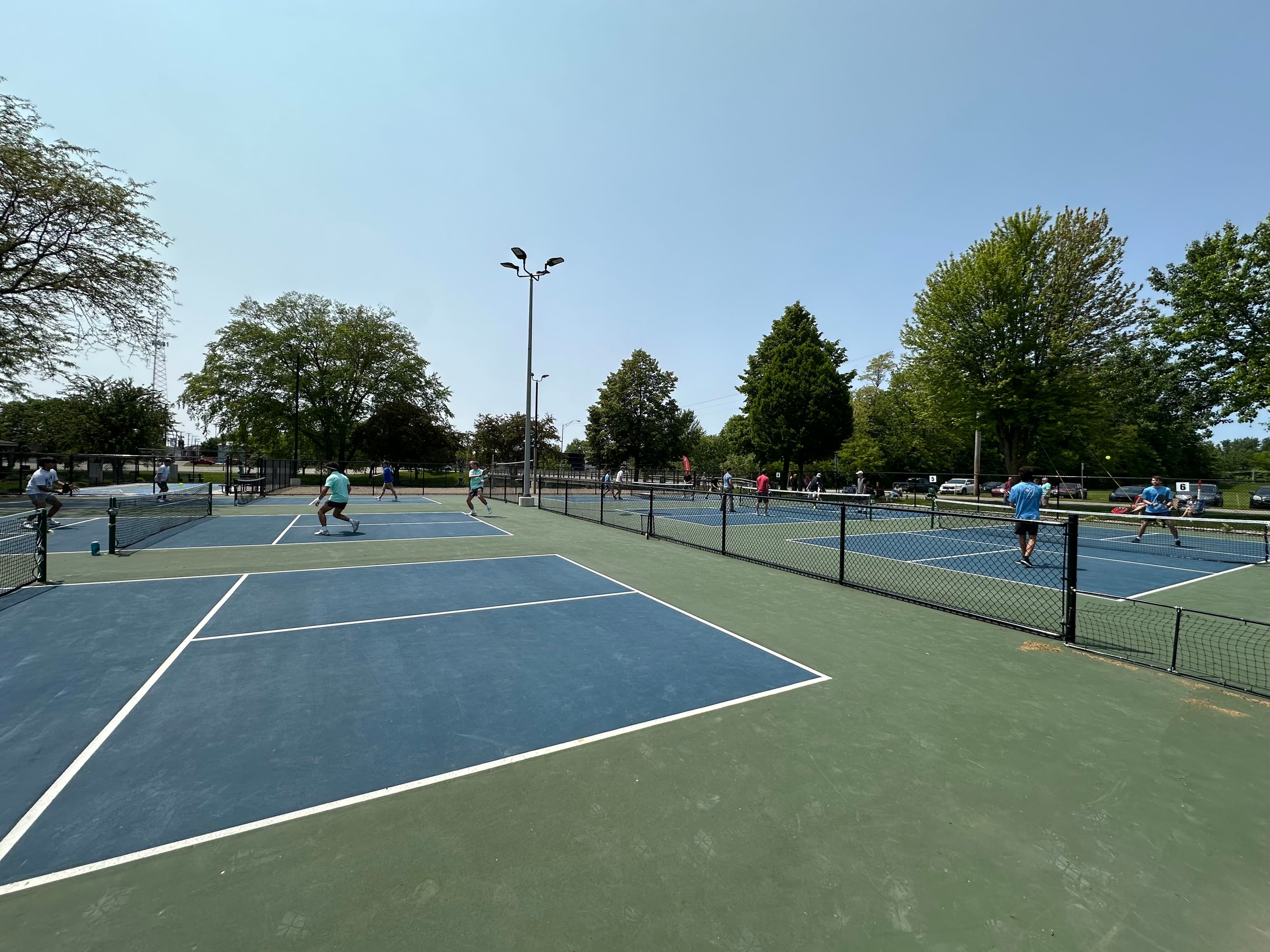 Decatur Parks and Rec Center pickleball courts