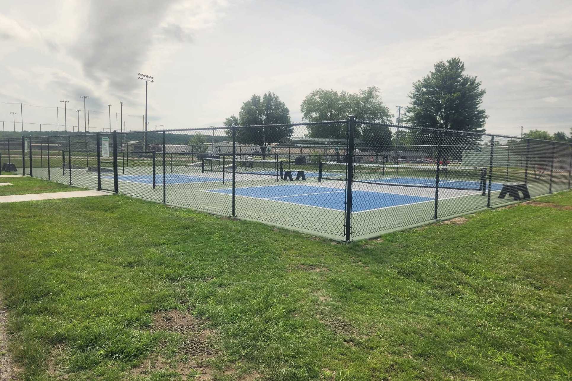 Armstrong Park pickleball courts