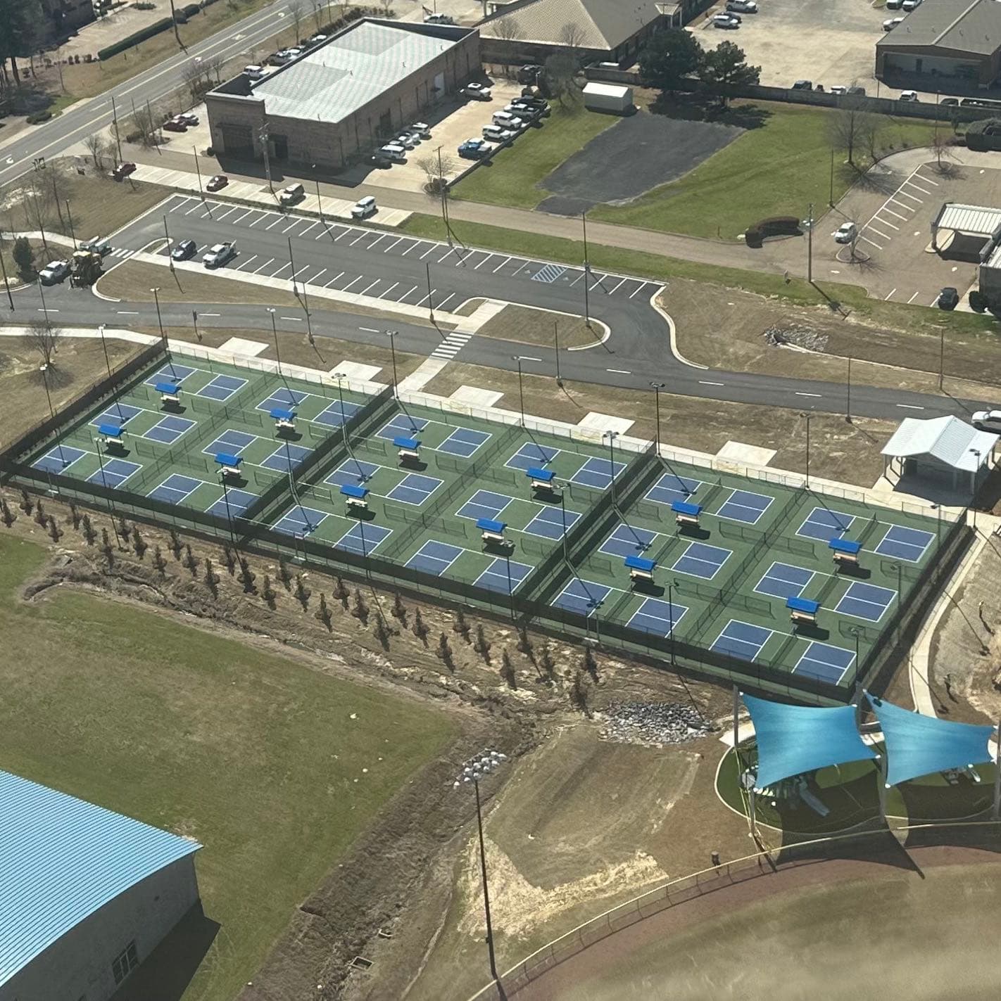 Liberty Park pickleball courts